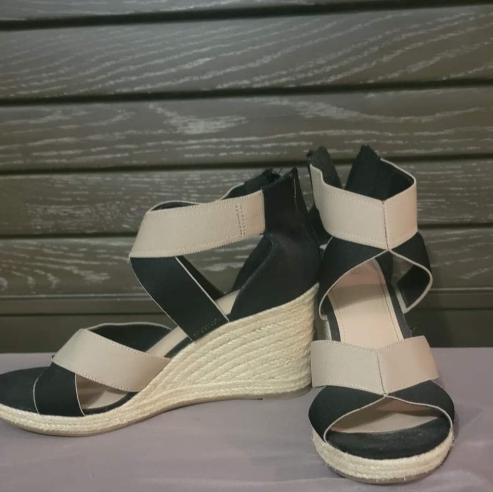 Black and Tan wedges
